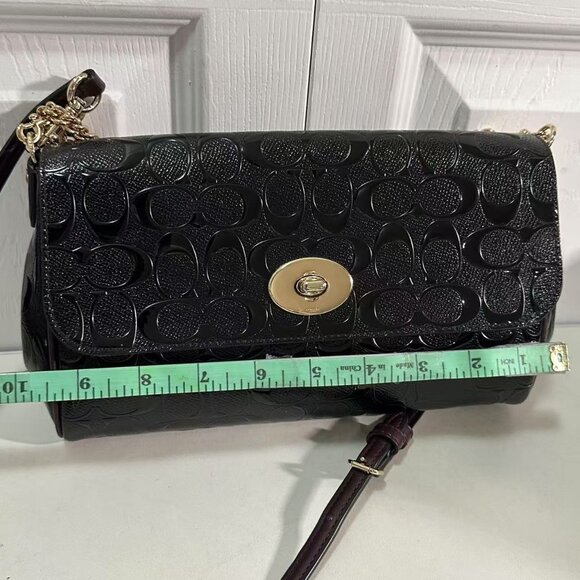 Coach Handbags - RUBY CROSSBODY IN SIGNATURE DEBOSSED PATENT LEATHER IMITATION GOLD